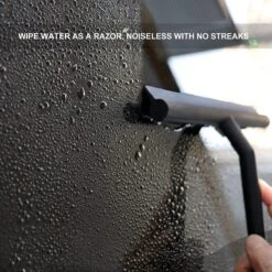 BOTC Douchewisser - Raamwisser - Silicone - 21cm X 16cm - Badkamer Accessoires -Zwart -Huishoudelijke Benodigdheden 1200x1200 1238