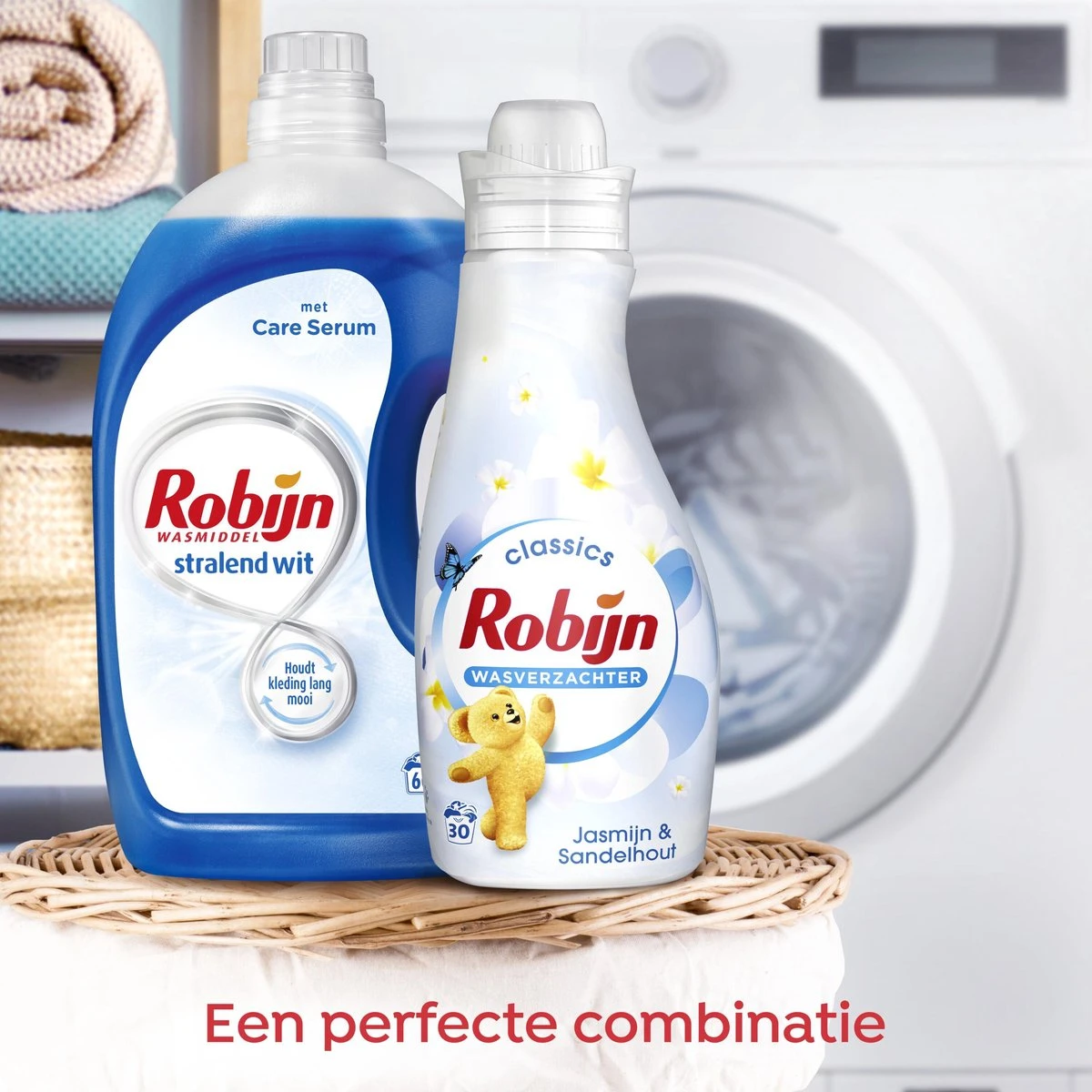 Robijn Wit Vloeibaar Wasmiddel 3L - 60 Wasbeurten - Voordeelverpakking 7 Robijn Wit Vloeibaar Wasmiddel 3L - 60 Wasbeurten - Voordeelverpakking - Afbeelding 7