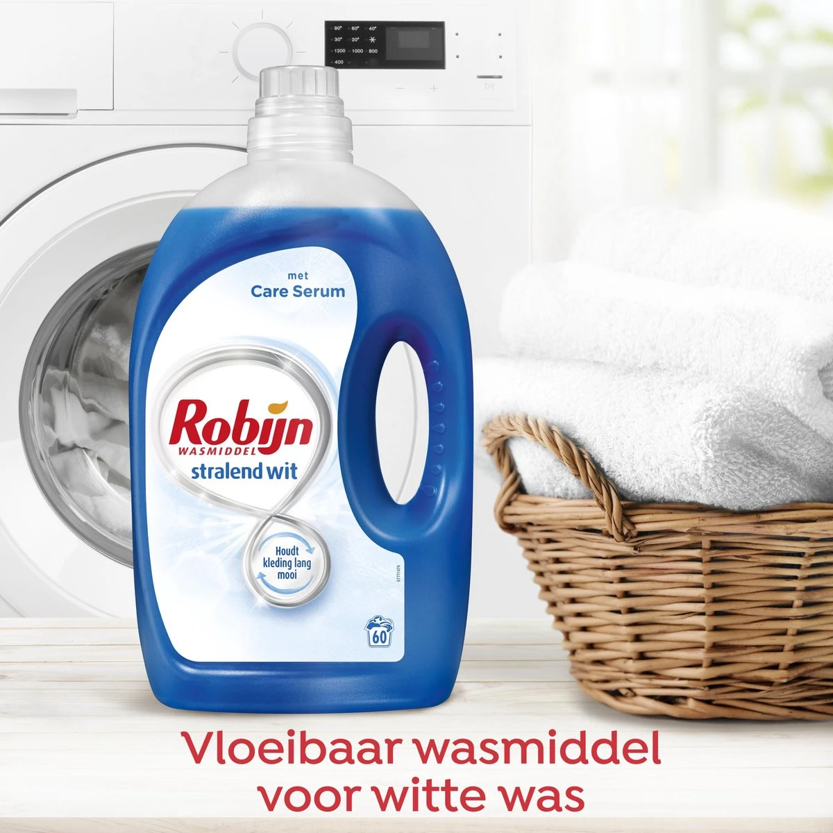 Robijn Wit Vloeibaar Wasmiddel 3L - 60 Wasbeurten - Voordeelverpakking 10 Robijn Wit Vloeibaar Wasmiddel 3L - 60 Wasbeurten - Voordeelverpakking - Afbeelding 10