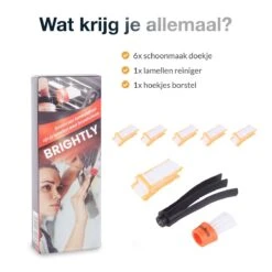 Merkloos Lamellen Reiniger - Stof Verwijderaar - Plumeau Jaloezie Stoffer | BRIGHTLY -Huishoudelijke Benodigdheden 1200x1200 1303