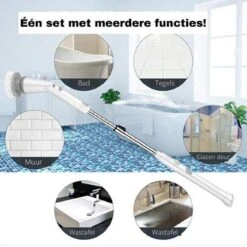 Elektrische Scrubber - Veelzijdige Schrobborstel - Elektrische Schoonmaakborstel - Binnen En Buiten Schoonmaken -Huishoudelijke Benodigdheden 1200x1200 1319