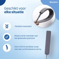 Woodoro Ragebol Uitschuifbaar Complete 9-Delige Set - Verstelbare Telescoopsteel - Plumeau - RVS - Zwart & Grijs 13 Woodoro Ragebol Uitschuifbaar Complete 9-Delige Set - Verstelbare Telescoopsteel - Plumeau - RVS - Zwart & Grijs -Huishoudelijke Benodigdheden 1200x1200 1327