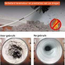 Kibani Schoorsteenborstel 9 Meter - Schoorsteenreiniger - Schoorsteenveger - Schoorsteenveegset - Schoorsteen Borstel - Veegkit - Borstelset Voor Boormachine - Boormachine -Huishoudelijke Benodigdheden 1200x1200 1355