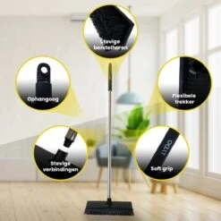 Schrobbezem Zwart Luiwagen Met Steel 120cm - Tuinbezem Straatbezem - Schoonmaak Schrobber Kunststof Harde Bezem - Schrobborstel En Schuurborstel 11 Schrobbezem Zwart Luiwagen Met Steel 120cm - Tuinbezem Straatbezem - Schoonmaak Schrobber Kunststof Harde Bezem - Schrobborstel En Schuurborstel -Huishoudelijke Benodigdheden 1200x1200 1365