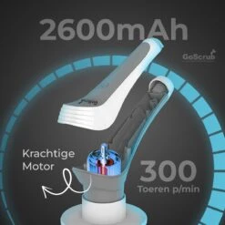 GoScrub® Elektrische Schoonmaakborstel – Elektrische Schrobber - Schrobborstel – Voor Badkamer Of Keuken – Schrobber Met Steel – Luiwagen – Polijstmachine - Poetsmachine Met 10 Opzetstukken 18 GoScrub® Elektrische Schoonmaakborstel – Elektrische Schrobber - Schrobborstel – Voor Badkamer Of Keuken – Schrobber Met Steel – Luiwagen – Polijstmachine - Poetsmachine Met 10 Opzetstukken -Huishoudelijke Benodigdheden 1200x1200 1372