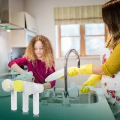 Apeiron Elektrische Schoonmaakborstel - Poetsmachine - Poliermachine - Schrobborstel - Handborstel - Werkborstel - Schrobber - Boorborstel - Wasborstel - Schoonmaakmiddelen - Reinigingsborstel - 3 Opzetstukken -Huishoudelijke Benodigdheden 1200x1200 1424