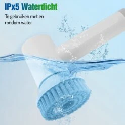 Elektrische Schoonmaakborstel - Schrobborstel - Handborstel - Schuurborstel - Schrobber - Badkamer - Toilet - Keuken -Huishoudelijke Benodigdheden 1200x1200 1437