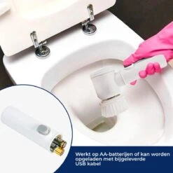 B-care Magic Brush - Elektrische Multifunctionele Schoonmaakborstel - 7 Opzetstukken - Wasborstel - Poetsmachine - Schrobborstel - Handborstel - Werkborstel - Schrobber - Boorborstel - Reinigingsborstel -Huishoudelijke Benodigdheden 1200x1200 1452