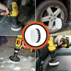 Borstelset Boormachine 25 Delig Per 2 - Schuursponsjes- Schrobborstel - Boorborstel - Schuurborstel - Borstel Boormachine - Schoonmaakborstel - Reinigingsborstel - Tapijtreiniger - Borstelset -Huishoudelijke Benodigdheden 1200x1200 1456