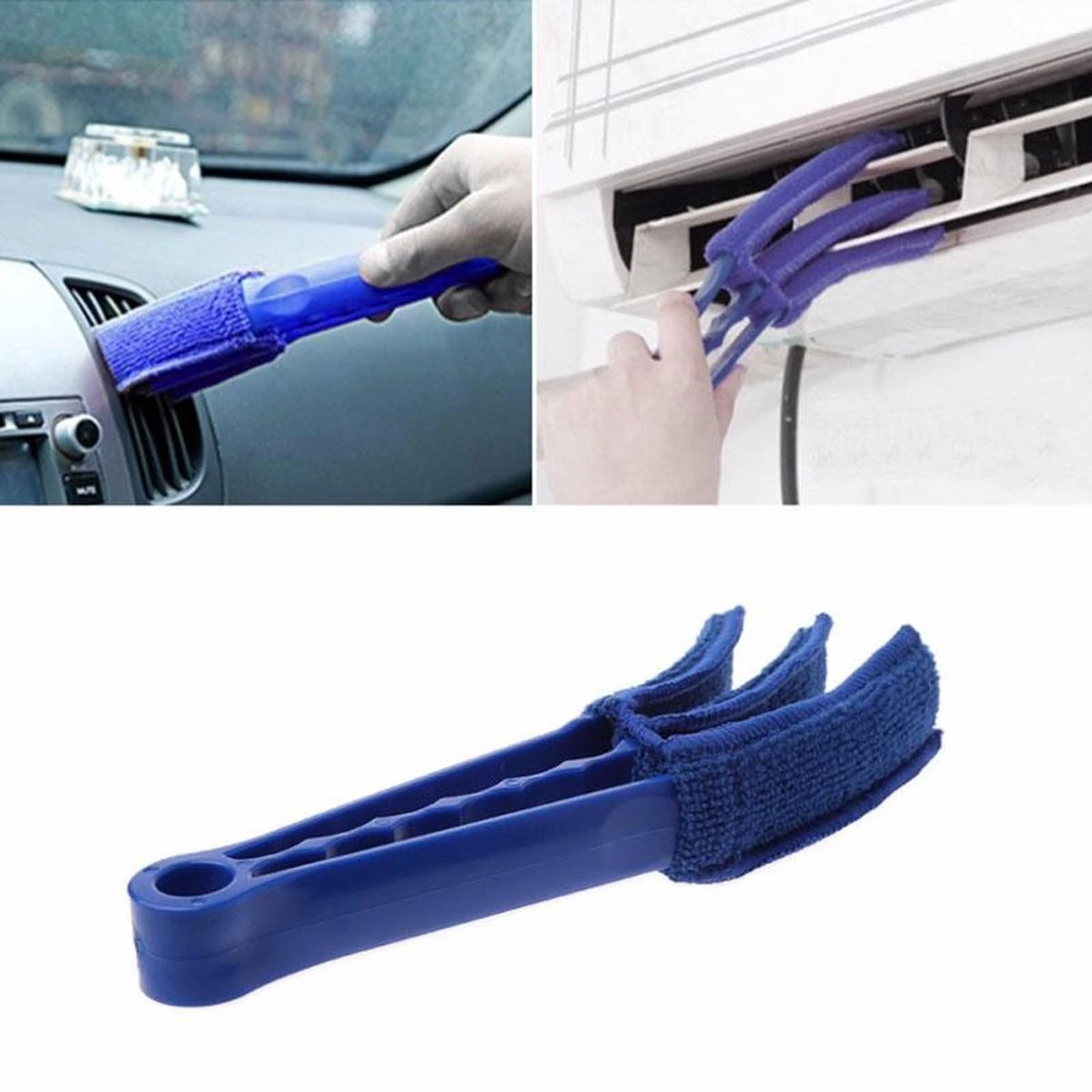 Multi-functionele Jaloezie Reiniger – Lamellen Borstel – Rooster Reiniger Blauw 1 Multi-functionele Jaloezie Reiniger – Lamellen Borstel – Rooster Reiniger Blauw