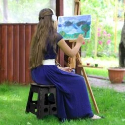 Buxibo - Kruk - Krukje - Keukentrap - Keukentrapje - Opvouwbaar Trapje - Keuken/Badkamer/Schuur Trapje - 29 X 24 X 40cm 21 Buxibo - Kruk - Krukje - Keukentrap - Keukentrapje - Opvouwbaar Trapje - Keuken/Badkamer/Schuur Trapje - 29 X 24 X 40cm -Huishoudelijke Benodigdheden 1200x1200 1527