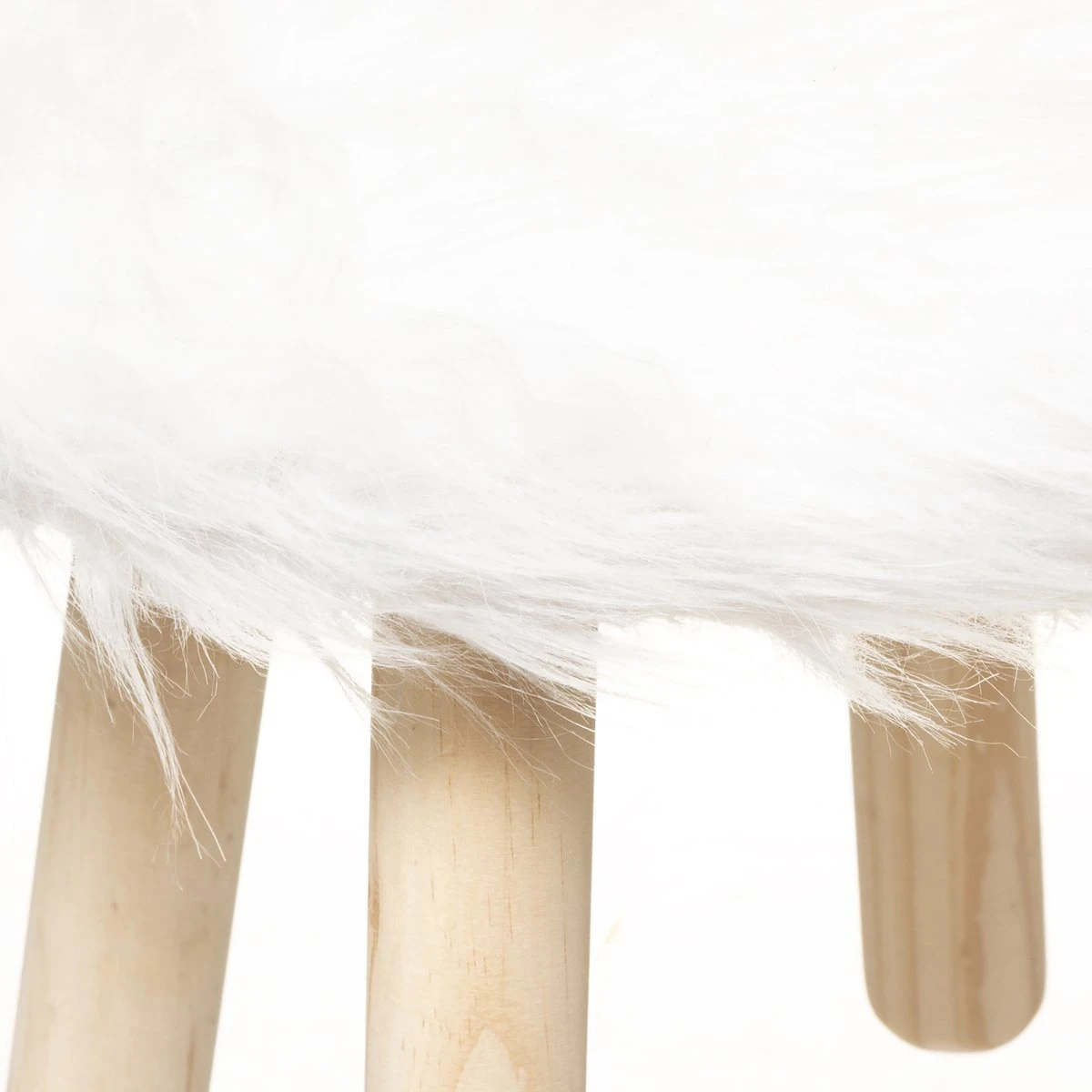 Atmosphera Kinderkrukje Konijn - Kruk - Kinderstoeltje - Dia 27 Cm H38 Cm 4 Atmosphera Kinderkrukje Konijn - Kruk - Kinderstoeltje - Dia 27 Cm H38 Cm - Afbeelding 4