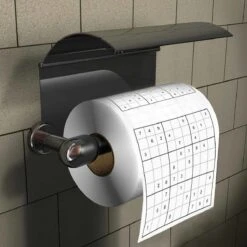MikaMax Sudoku WC Papier - Sudoku - Iedervel Een Andere Sudoku - Toiletpapier - Puzzels - Puzzel -Huishoudelijke Benodigdheden 1200x1200 1576