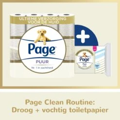 Page Puur Toiletpapier - 24 Rollen - Extra Duurzaam Wc Papier - Voordeelverpakking 15 Page Puur Toiletpapier - 24 Rollen - Extra Duurzaam Wc Papier - Voordeelverpakking -Huishoudelijke Benodigdheden 1200x1200 1592