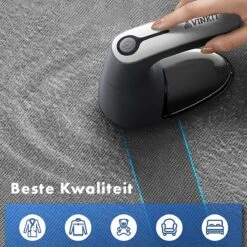 VINKIT - Elektrische Pluizenverwijderaar - Ontpluizer - Draadloos - Oplaadbaar - Kledingontpluizer - Zwart 11 VINKIT - Elektrische Pluizenverwijderaar - Ontpluizer - Draadloos - Oplaadbaar - Kledingontpluizer - Zwart -Huishoudelijke Benodigdheden 1200x1200 1683