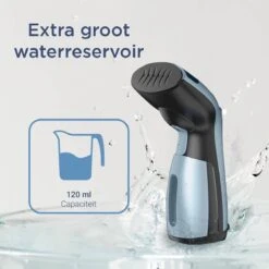 Luxe Kledingstomer - Handstomer - Handstoomreiniger - Stoomstrijkijzer - Stomer Kleding - Voor Op Reis - Blauw 16 Luxe Kledingstomer - Handstomer - Handstoomreiniger - Stoomstrijkijzer - Stomer Kleding - Voor Op Reis - Blauw -Huishoudelijke Benodigdheden 1200x1200 1706