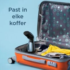 Luxe Kledingstomer - Handstomer - Handstoomreiniger - Stoomstrijkijzer - Stomer Kleding - Voor Op Reis - Blauw 17 Luxe Kledingstomer - Handstomer - Handstoomreiniger - Stoomstrijkijzer - Stomer Kleding - Voor Op Reis - Blauw -Huishoudelijke Benodigdheden 1200x1200 1707