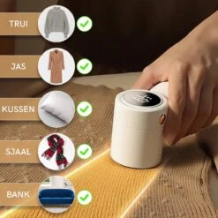 Undicat Pluizenverwijderaar – Oplaadbaar-Draadloss- Extra Borstelset– Kledingontpluizer – Sterk Zuigsysteem – Pluisverwijderaar -Wit– Draagbare Lint Remover– Digitale Power Scherm-3 Standen- 14 Undicat Pluizenverwijderaar – Oplaadbaar-Draadloss- Extra Borstelset– Kledingontpluizer – Sterk Zuigsysteem – Pluisverwijderaar -Wit– Draagbare Lint Remover– Digitale Power Scherm-3 Standen- -Huishoudelijke Benodigdheden 1200x1200 1713