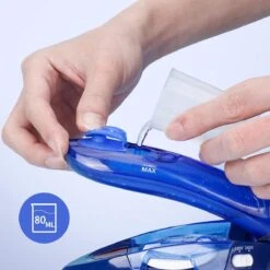 Aigostar Lucas 31PYF - Stoomstrijkijzer Travel/Reisstrijkijzer - 1100W - Paars/Wit 11 Aigostar Lucas 31PYF - Stoomstrijkijzer Travel/Reisstrijkijzer - 1100W - Paars/Wit -Huishoudelijke Benodigdheden 1200x1200 1741