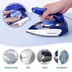 Aigostar Lucas 31PYF - Stoomstrijkijzer Travel/Reisstrijkijzer - 1100W - Paars/Wit 13 Aigostar Lucas 31PYF - Stoomstrijkijzer Travel/Reisstrijkijzer - 1100W - Paars/Wit -Huishoudelijke Benodigdheden 1200x1200 1743