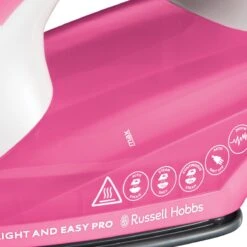Russell Hobbs Light & Easy Pro Strijkijzer / Stoomstrijkijzer 26461-56 - Roze 24 Russell Hobbs Light & Easy Pro Strijkijzer / Stoomstrijkijzer 26461-56 - Roze -Huishoudelijke Benodigdheden 1200x1200 1766