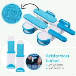 AWEMOZ Pluizenverwijderaar 4 Stuks - Pluizenborstel - Ontpluizer - Kledingroller – Pluizenroller - Kleefroller - Kledingborstel 12 AWEMOZ Pluizenverwijderaar 4 Stuks - Pluizenborstel - Ontpluizer - Kledingroller – Pluizenroller - Kleefroller - Kledingborstel -Huishoudelijke Benodigdheden 1200x1200 1802