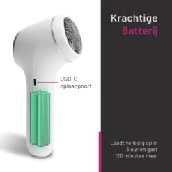 Merkloos Elektrische Pluizenverwijderaar – Ontpluizer – Ontpiller - USB Oplaadbaar – Krachtige Batterij – Extra Grote Scheerkop – Voor Bed/bank/kleding - 3x Opzetstuk – Wit 17 Merkloos Elektrische Pluizenverwijderaar – Ontpluizer – Ontpiller - USB Oplaadbaar – Krachtige Batterij – Extra Grote Scheerkop – Voor Bed/bank/kleding - 3x Opzetstuk – Wit -Huishoudelijke Benodigdheden 1200x1200 1822