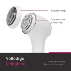 Merkloos Elektrische Pluizenverwijderaar – Ontpluizer – Ontpiller - USB Oplaadbaar – Krachtige Batterij – Extra Grote Scheerkop – Voor Bed/bank/kleding - 3x Opzetstuk – Wit 23 Merkloos Elektrische Pluizenverwijderaar – Ontpluizer – Ontpiller - USB Oplaadbaar – Krachtige Batterij – Extra Grote Scheerkop – Voor Bed/bank/kleding - 3x Opzetstuk – Wit -Huishoudelijke Benodigdheden 1200x1200 1828