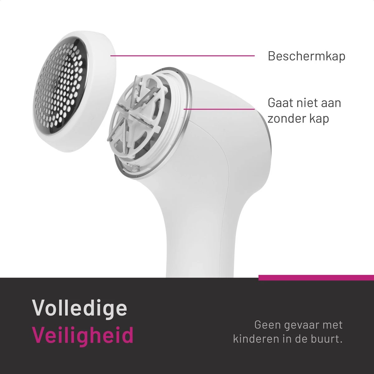 Merkloos Elektrische Pluizenverwijderaar – Ontpluizer – Ontpiller - USB Oplaadbaar – Krachtige Batterij – Extra Grote Scheerkop – Voor Bed/bank/kleding - 3x Opzetstuk – Wit 11 Merkloos Elektrische Pluizenverwijderaar – Ontpluizer – Ontpiller - USB Oplaadbaar – Krachtige Batterij – Extra Grote Scheerkop – Voor Bed/bank/kleding - 3x Opzetstuk – Wit - Afbeelding 11