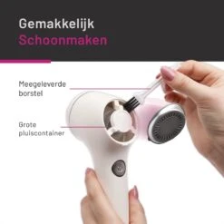 Merkloos Elektrische Pluizenverwijderaar – Ontpluizer – Ontpiller - USB Oplaadbaar – Krachtige Batterij – Extra Grote Scheerkop – Voor Bed/bank/kleding - 3x Opzetstuk – Wit 25 Merkloos Elektrische Pluizenverwijderaar – Ontpluizer – Ontpiller - USB Oplaadbaar – Krachtige Batterij – Extra Grote Scheerkop – Voor Bed/bank/kleding - 3x Opzetstuk – Wit -Huishoudelijke Benodigdheden 1200x1200 1830