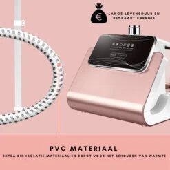 Niceey Kledingstomer - Incl. Strijkplank - Met 6 Standen - Krachtig Stomen - Steamer - 1800Watt - 2,5L Watercapaciteit - Wit/Roze 15 Niceey Kledingstomer - Incl. Strijkplank - Met 6 Standen - Krachtig Stomen - Steamer - 1800Watt - 2,5L Watercapaciteit - Wit/Roze -Huishoudelijke Benodigdheden 1200x1200 1912