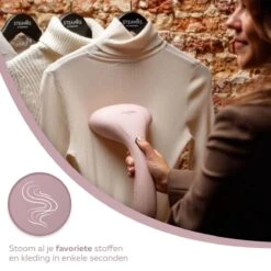 STEAMR - Krachtige Luxe Kledingstomer - Handstomer - Roze 17 STEAMR - Krachtige Luxe Kledingstomer - Handstomer - Roze -Huishoudelijke Benodigdheden 1200x1200 1937