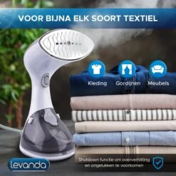 Levanda Kledingstomer - Handstomer Kleding - Stoomreiniger Stoomapparaat Kleding - Garment Steamer Kleding Stomer 19 Levanda Kledingstomer - Handstomer Kleding - Stoomreiniger Stoomapparaat Kleding - Garment Steamer Kleding Stomer -Huishoudelijke Benodigdheden 1200x1200 1948