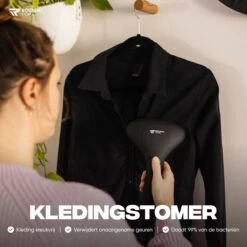 Kledingstomer - Handstomer - Stoomreiniger - Stomer - Luxe Uitvoering - Krachtig En Stijlvol - Inclusief Maatbeker - Snel Opgewarmd (25 Sec) - Geschenkverpakking- 1500W - Merk: Rockerz Home - Kleur: Zwart 19 Kledingstomer - Handstomer - Stoomreiniger - Stomer - Luxe Uitvoering - Krachtig En Stijlvol - Inclusief Maatbeker - Snel Opgewarmd (25 Sec) - Geschenkverpakking- 1500W - Merk: Rockerz Home - Kleur: Zwart -Huishoudelijke Benodigdheden 1200x1200 1957