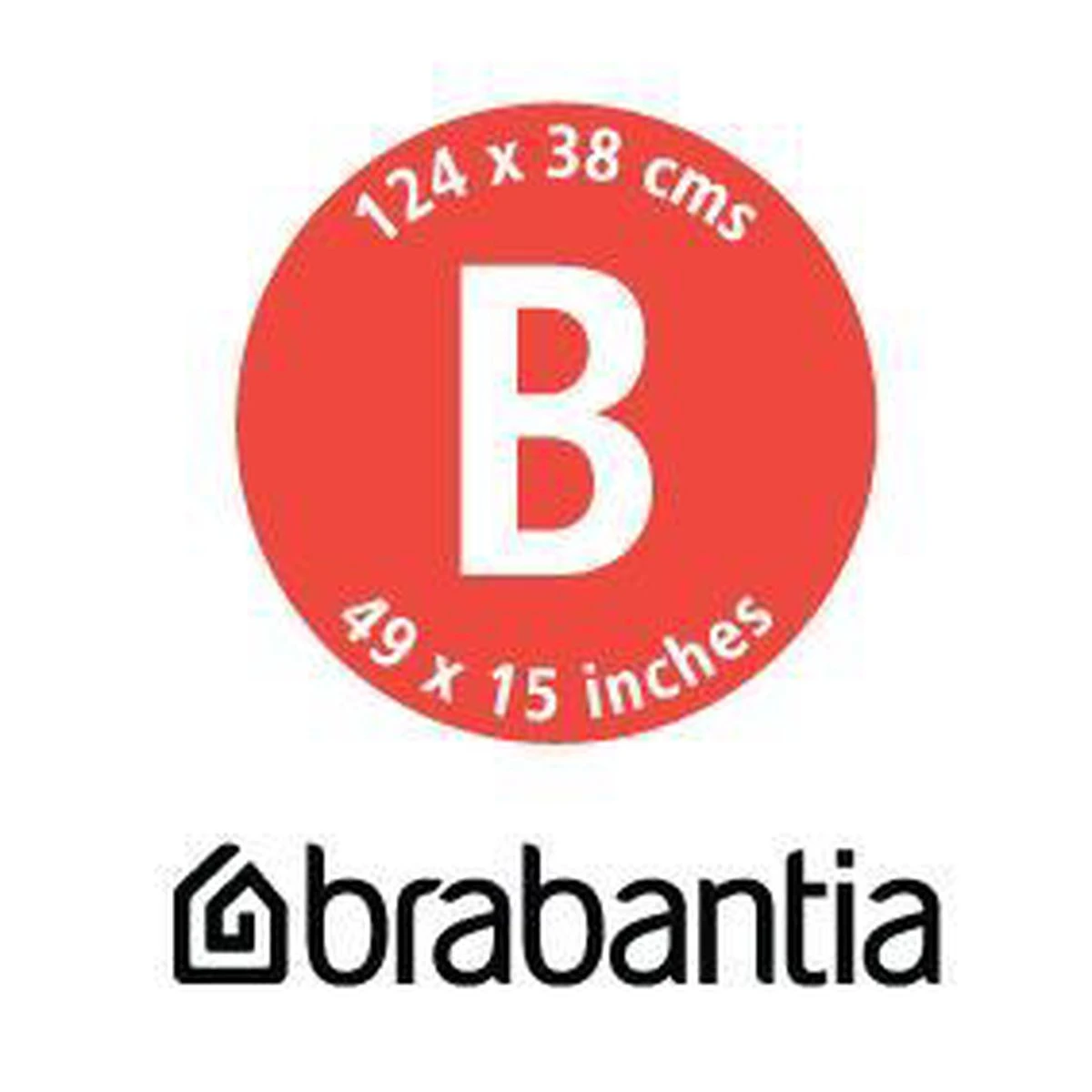 Brabantia Strijkplankhoes B - 124 X 38 Cm - Metallic - Alleen Toplaag 2 Brabantia Strijkplankhoes B - 124 X 38 Cm - Metallic - Alleen Toplaag - Afbeelding 2