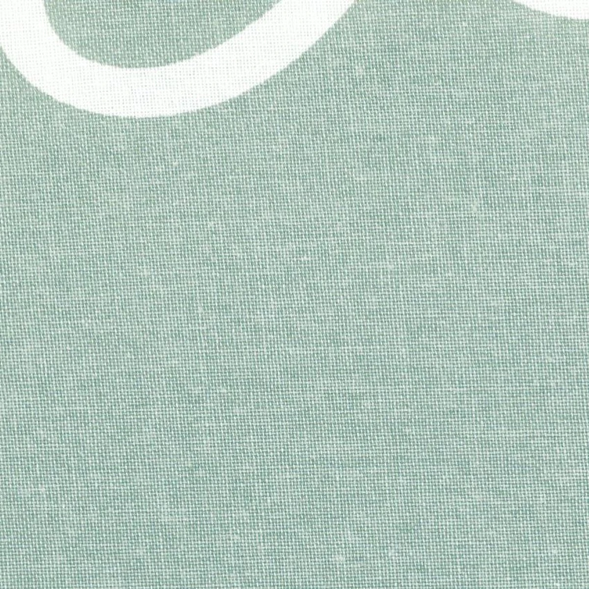 Strijkhoes Groen Met Witte Bloemen - Maat S 6 Strijkhoes Groen Met Witte Bloemen - Maat S - Afbeelding 6