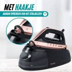 RYER Stoomstrijkijzer Met Stoomgenerator - Iron - Keramische Zoolplaat 13 RYER Stoomstrijkijzer Met Stoomgenerator - Iron - Keramische Zoolplaat -Huishoudelijke Benodigdheden 1200x1200 1992