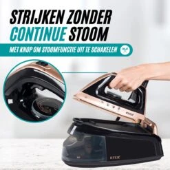 RYER Stoomstrijkijzer Met Stoomgenerator - Iron - Keramische Zoolplaat 17 RYER Stoomstrijkijzer Met Stoomgenerator - Iron - Keramische Zoolplaat -Huishoudelijke Benodigdheden 1200x1200 1996