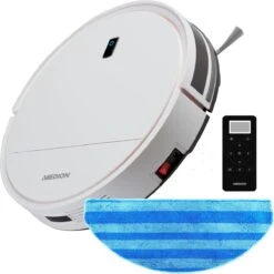 Medion P20 SW - Robotstofzuiger Met Dweilfunctie - Met Afstandsbediening - Wit 17 Medion P20 SW - Robotstofzuiger Met Dweilfunctie - Met Afstandsbediening - Wit -Huishoudelijke Benodigdheden 1200x1200 2031