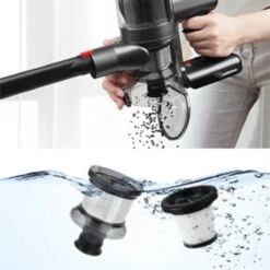 Steelstofzuiger Draadloos 200Watt Met 4 Verschillende Opzetstukken - Zakloos - Hepa Filter - Handstofzuiger - Kruimeldief -Huishoudelijke Benodigdheden 1200x1200 2032