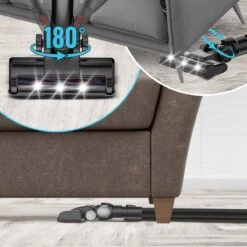 Sanbo Draadloze Steelstofzuiger Air Pro Max 9000 Series - Zwart / Blauw - Incl. Ophangsysteem - Zakloos - Draadloos - 4 In 1 - Turbostand -Huishoudelijke Benodigdheden 1200x1200 2053