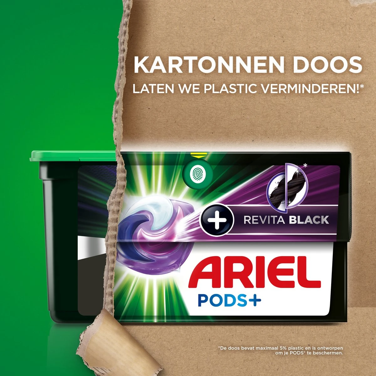 Ariel Wasmiddel Pods + Revitablack - Voor De Zwarte Was - 4 X 28 Wasbeurten - Voordeelverpakking 3 Ariel Wasmiddel Pods + Revitablack - Voor De Zwarte Was - 4 X 28 Wasbeurten - Voordeelverpakking - Afbeelding 3