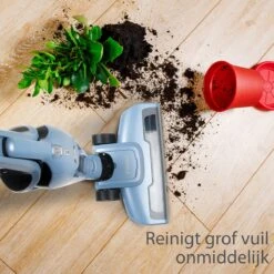 PRIMO PR507SV Stofzuiger Zonder Zak - 2-in-1 Steelstofzuiger Draadloos - Kruimelzuiger - HEPA Filter - Blauw -Huishoudelijke Benodigdheden 1200x1200 2121