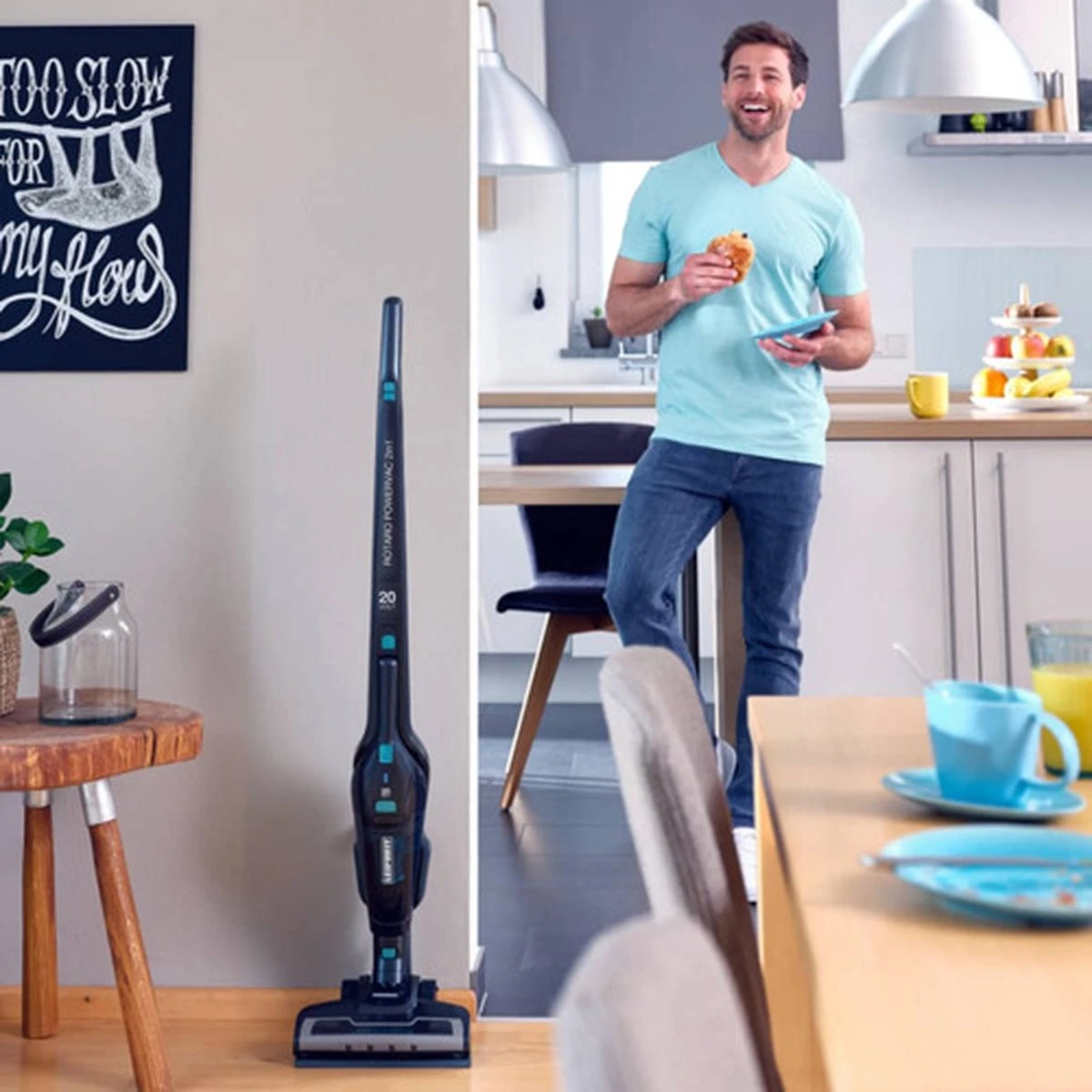 Leifheit Rotaro Powervac 2in1 Steelstofzuiger Met Kruimelzuiger 20V 18 Leifheit Rotaro Powervac 2in1 Steelstofzuiger Met Kruimelzuiger 20V - Afbeelding 18