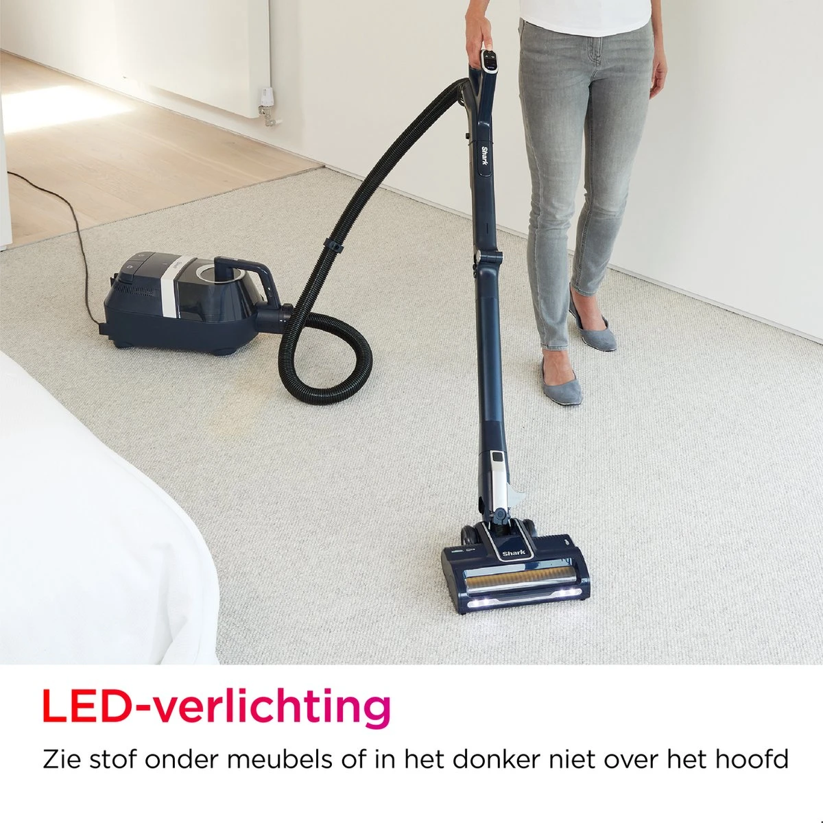 Shark CZ250EUT Stofzuiger Zonder Zak - Cylinderstofzuiger - Anti-Hair Wrap - 1,6 Liter 6 Shark CZ250EUT Stofzuiger Zonder Zak - Cylinderstofzuiger - Anti-Hair Wrap - 1,6 Liter - Afbeelding 6