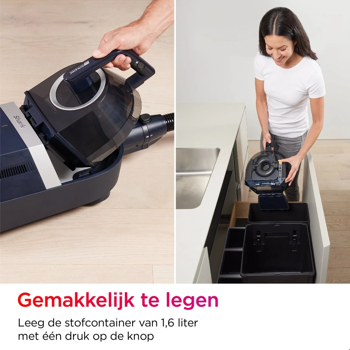 Shark CZ250EUT Stofzuiger Zonder Zak - Cylinderstofzuiger - Anti-Hair Wrap - 1,6 Liter 11 Shark CZ250EUT Stofzuiger Zonder Zak - Cylinderstofzuiger - Anti-Hair Wrap - 1,6 Liter - Afbeelding 11