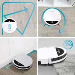 Plugstore - V4 Robotstofzuiger Met Borstelloze Directe Afzuiging, Ideaal Voor Dierenharen En Harde Vloeren, Krachtige Max-modus, Zonder Zak, Met Laadstation, Automatische Robotstofzuiger Met Valbeveiliging 13 Plugstore - V4 Robotstofzuiger Met Borstelloze Directe Afzuiging, Ideaal Voor Dierenharen En Harde Vloeren, Krachtige Max-modus, Zonder Zak, Met Laadstation, Automatische Robotstofzuiger Met Valbeveiliging -Huishoudelijke Benodigdheden 1200x1200 2198