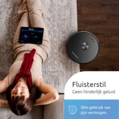 CleanDays XR500 LiDAR Robotstofzuiger Met Y-shape Dweilfunctie - Met Laadstation - Scant De Gehele Ruimte - Grote Zuigkracht 6500PA - Geschikt Voor Huisdieren -Huishoudelijke Benodigdheden 1200x1200 2227