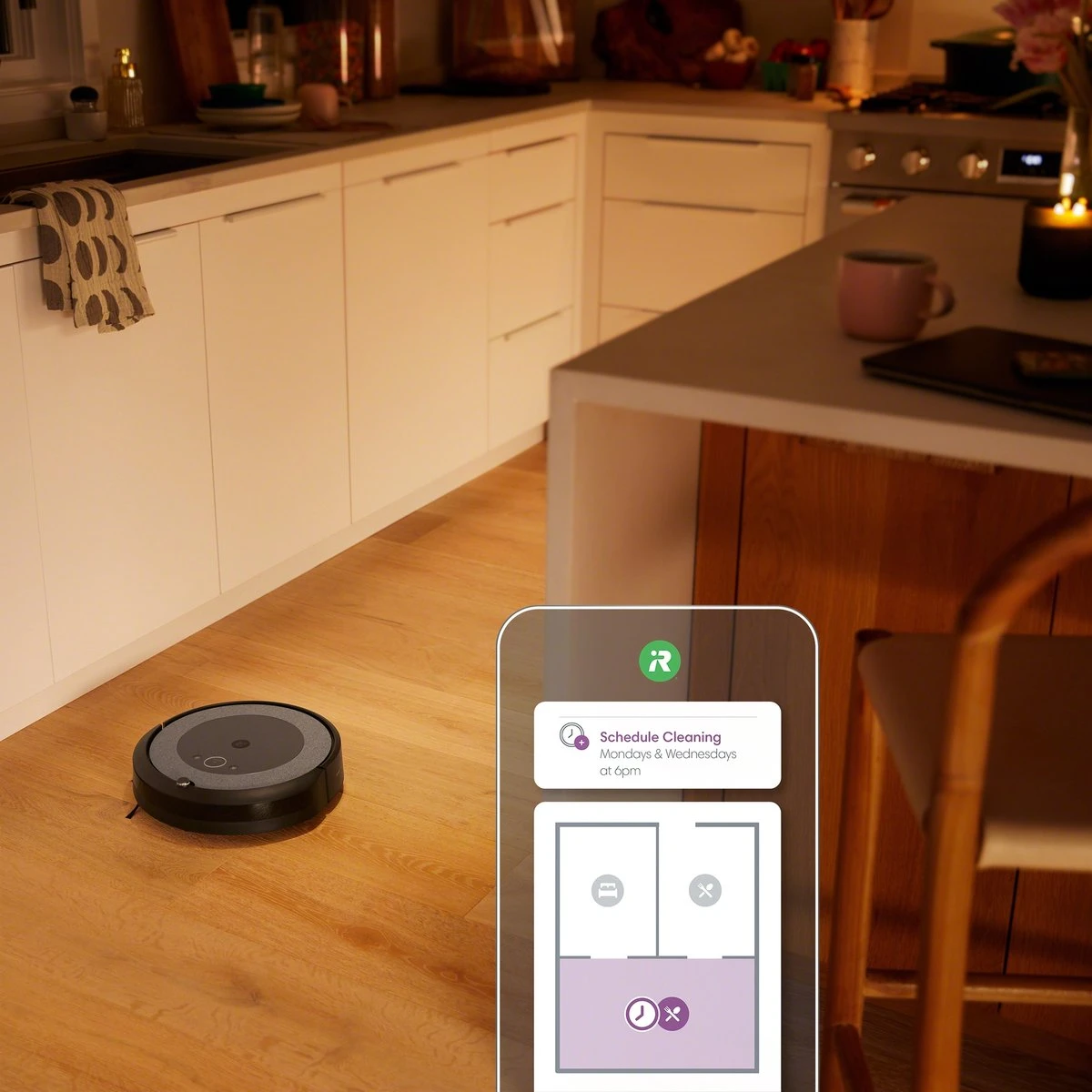 IRobot Roomba I5+ Robotstofzuiger - I5656 - Leegt Automatisch - Smart Home 5 IRobot Roomba I5+ Robotstofzuiger - I5656 - Leegt Automatisch - Smart Home - Afbeelding 5