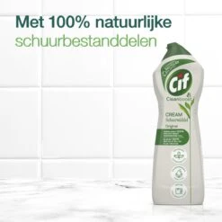 Cif CleanBoost Cream Original Schuurmiddel - 8 X 750 Ml - Voordeelverpakking -Huishoudelijke Benodigdheden 1200x1200 2317